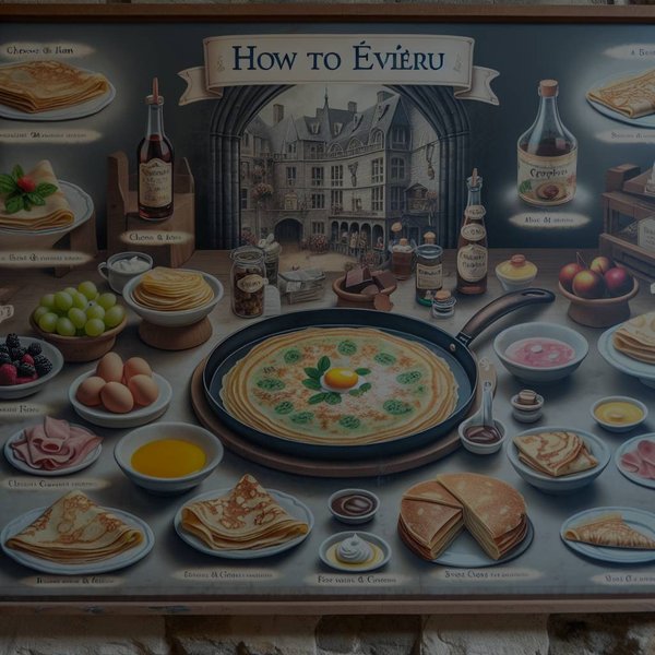 Comment élaborer un menu de crêpes salées et sucrées pour une crêperie bretonne authentique?